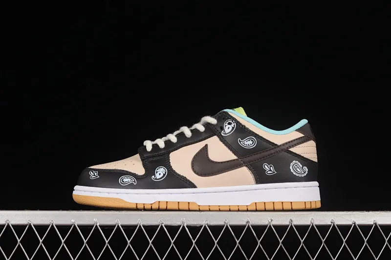 All Categories Nk SB Dunk Series Nk SB Dunk Low Low-top Sneakers Nk Dunk Low SE "Free .99" Cashew Flower SB Smashed Backboard Fashion Casual Sneakers DH0952-001